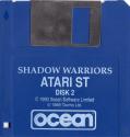 Shadow Warriors Atari disk scan