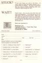 Shadowgate Atari instructions