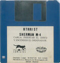 Sherman M4 Atari disk scan