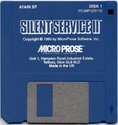 Silent Service II Atari disk scan