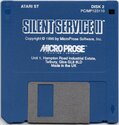 Silent Service II Atari disk scan