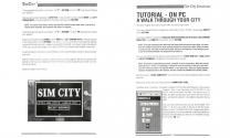 Sim City Atari instructions