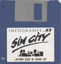 Sim City / Populous Atari disk scan