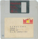 Simulcra Atari disk scan