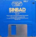 Sinbad and the Throne of the Falcon Atari disk scan