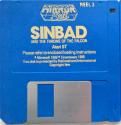 Sinbad and the Throne of the Falcon Atari disk scan