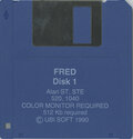 Sir Fred Atari disk scan