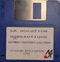 Solution Bureautique - Datamat / Textomat / Calcomat (La) Atari disk scan