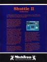 Space Shuttle II Atari disk scan