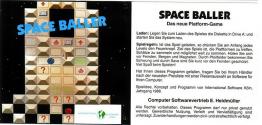 Space Baller Atari disk scan