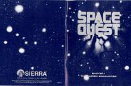 Space Quest - The Sarien Encounter Atari instructions