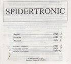 Spidertronic Atari instructions