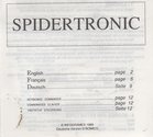 Spidertronic Atari instructions