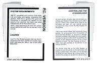 Star Breaker Atari instructions
