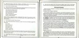 Star Trek - The Rebel Universe Atari instructions