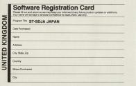 Sublogic Scenery Disk - Japan Atari instructions