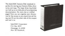Sublogic Scenery Disk - Japan Atari instructions