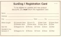 Sundog - Frozen Legacy Atari instructions