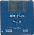 Super Cars Atari disk scan