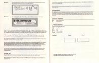 Super Cars Atari instructions