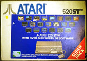 Atari 520 / 1040STfm Super Pack Atari disk scan