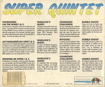 Super Quintet Atari disk scan