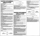 Super Scramble Simulator Atari instructions