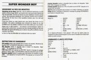 Super Wonder Boy in Monsterland Atari instructions