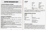 Super Wonder Boy in Monsterland Atari instructions