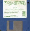 Teenage Mutant Hero Turtles Atari disk scan