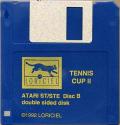 Tennis Cup II Atari disk scan