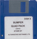 Bumber Quad Pack (The) Atari disk scan