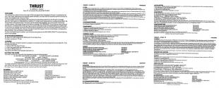 Thrust Atari instructions
