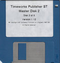 Timeworks Desktop Publisher ST Atari disk scan