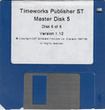 Timeworks Desktop Publisher ST Atari disk scan