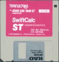 Timeworks SwiftCalc ST Atari disk scan