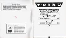 Triad - Volume 3 Atari instructions