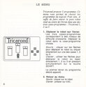 Tricarond Atari instructions