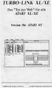Turbo-Link XL / XE Atari instructions