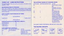 Turbo Cup Atari instructions