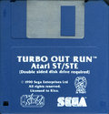Turbo Out Run Atari disk scan