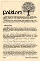 Ultima V - Warriors of Destiny Atari instructions