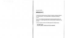 Universe III Atari instructions