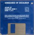 Vengeance of Excalibur Atari disk scan