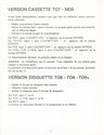 Vie et Mort des Dinosaures Atari instructions