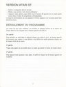 Vie et Mort des Dinosaures Atari instructions
