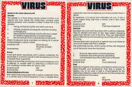 Virus Atari instructions