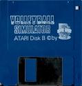 Volleyball Simulator Atari disk scan