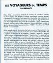 Voyageurs du Temps (Les) Atari instructions