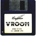 Vroom Atari disk scan